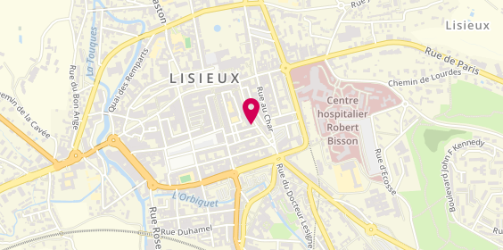 Plan de Delices de Marjul, 58 avenue Victor Hugo, 14100 Lisieux