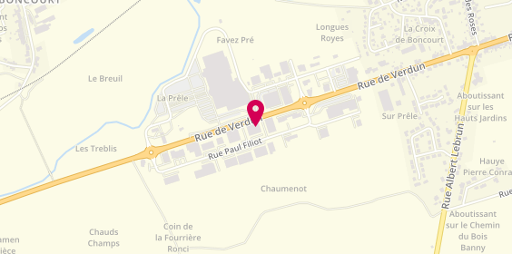 Plan de Jeff de Bruges, Zone Industrielle du Val de l'Orne, 54800 Conflans-en-Jarnisy