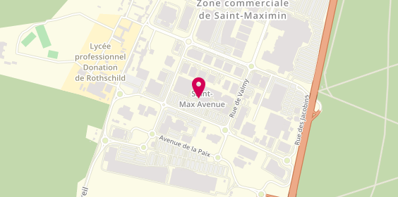 Plan de Rémance Pâtisserie, Parking Maisons du Monde
201 Rue des Girondins, 60740 Saint-Maximin