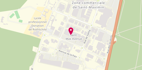 Plan de Réauté Chocolat, 201 Rue des Girondins, 60740 Saint-Maximin