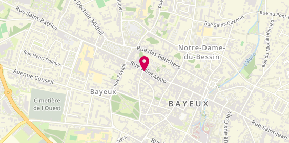 Plan de Jeff de Bruges, 55 Rue Saint-Malo, 14400 Bayeux