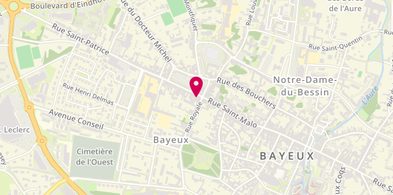 Plan de O.D Bayeux, 9 Rue Saint-Patrice, 14400 Bayeux