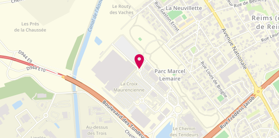Plan de Le Comptoir de Mathilde, La Croix Maurencienne Centre Commercial Leclerc, 51370 Saint-Brice-Courcelles