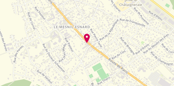 Plan de Boulangerie Gourmandises et Douceurs, 79 Route de Paris, 76240 Le Mesnil-Esnard