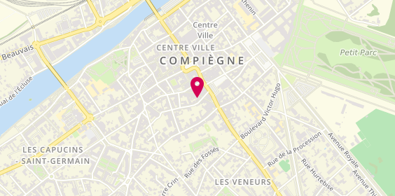 Plan de Jeff de Bruges, 14 Rue des Lombards, 60200 Compiègne