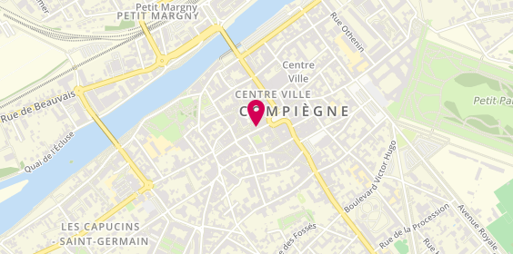 Plan de Le st Corneille Epicerie Fine, 14 Rue Saint-Corneille, 60200 Compiègne