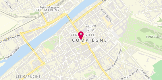 Plan de Chocolat de Beussent-Lachelle / Compiègne, 5 place de l'Hôtel de Ville, 60200 Compiègne