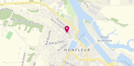 Plan de Le Comptoir, 2-18 Rue des Lingots, 14600 Honfleur