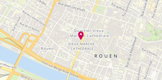 Plan de Glup'S, 29 Rue Jeanne d'Arc, 76000 Rouen