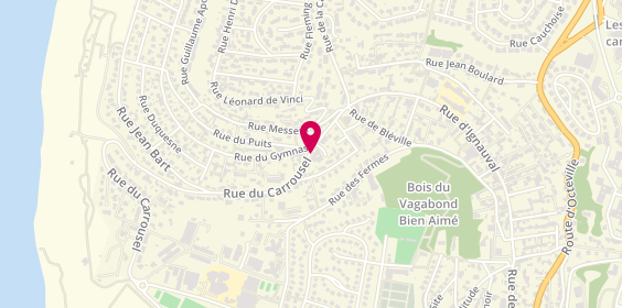 Plan de Boulangerie-Pâtisserie Mathieu DEPORTES, 1 Bis Rue du Carrousel, 76310 Sainte-Adresse