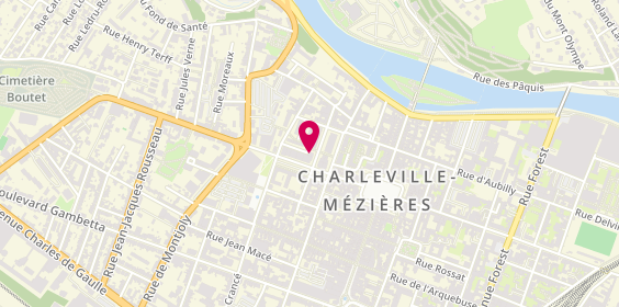 Plan de Pol Bouchex - Chocolatier, 5 Rue du Daga, 08000 Charleville-Mézières