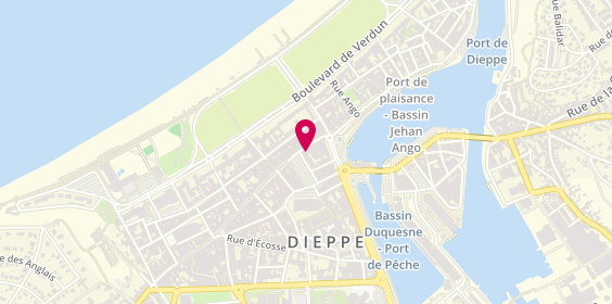 Plan de Yves Thuries, 19 Grande Rue, 76200 Dieppe