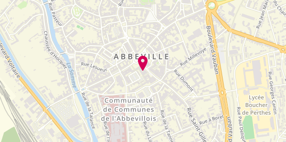 Plan de Jeff de Bruges, 16 Rue du Maréchal Foch, 80100 Abbeville