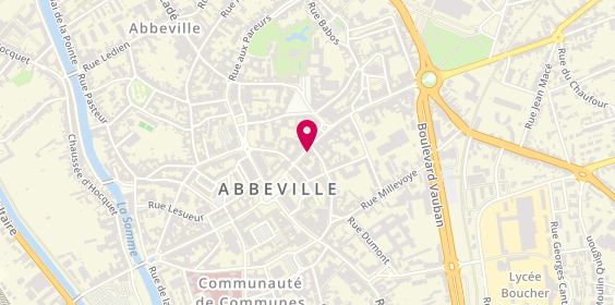 Plan de Chocolaterie Beussent-Lachelle / Boutique d'Abbeville, 26 Rue des Lingers, 80100 Abbeville