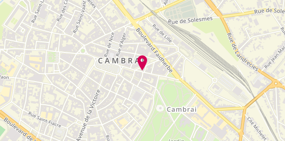 Plan de Diot, 15 Rue du Général de Gaulle, 59400 Cambrai