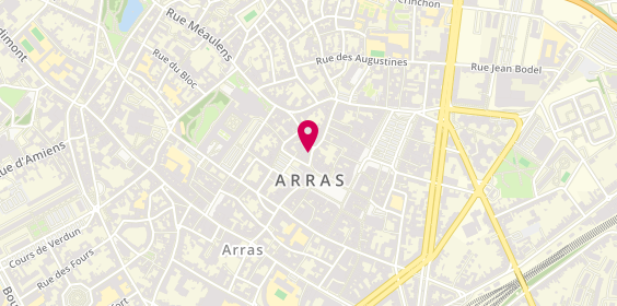 Plan de La Petite Maison d'Arras, 11 Rue 3 Visages, 62000 Arras