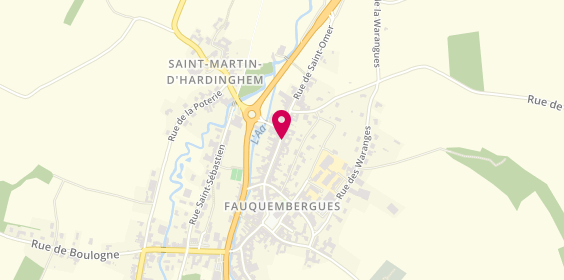 Plan de Boulangerie Pâtisserie Auxenfants, 32 Rue de Saint-Omer, 62560 Fauquembergues
