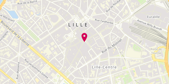 Plan de Lacquemant de Lille, 7 Rue de Béthune, 59800 Lille