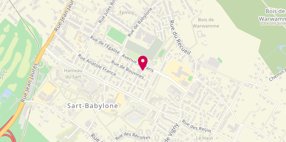 Plan de Babylone Point Chaud, 25 Rue Roger Salengro, 59491 Villeneuve-d'Ascq